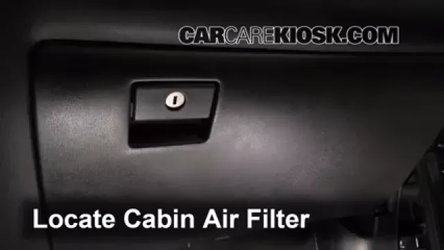 2013 Nissan Pathfinder SV 3.5L V6 Air Filter (Cabin) Replace